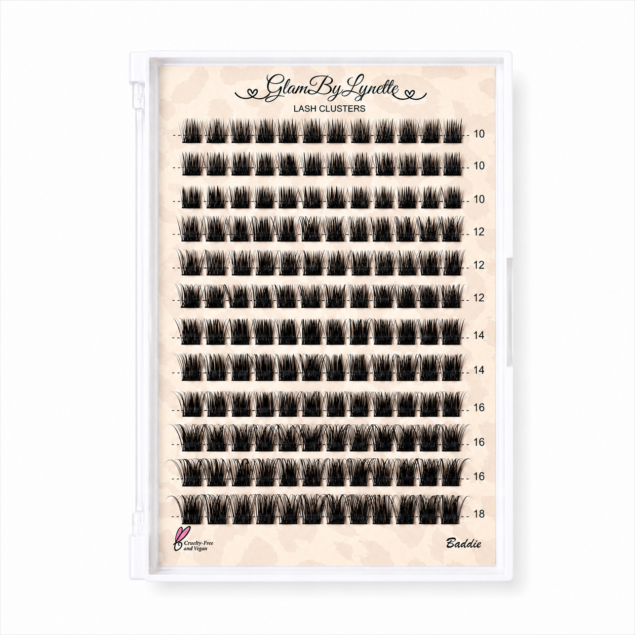 GlamByLynette Lash Cluster Book (only lash book)