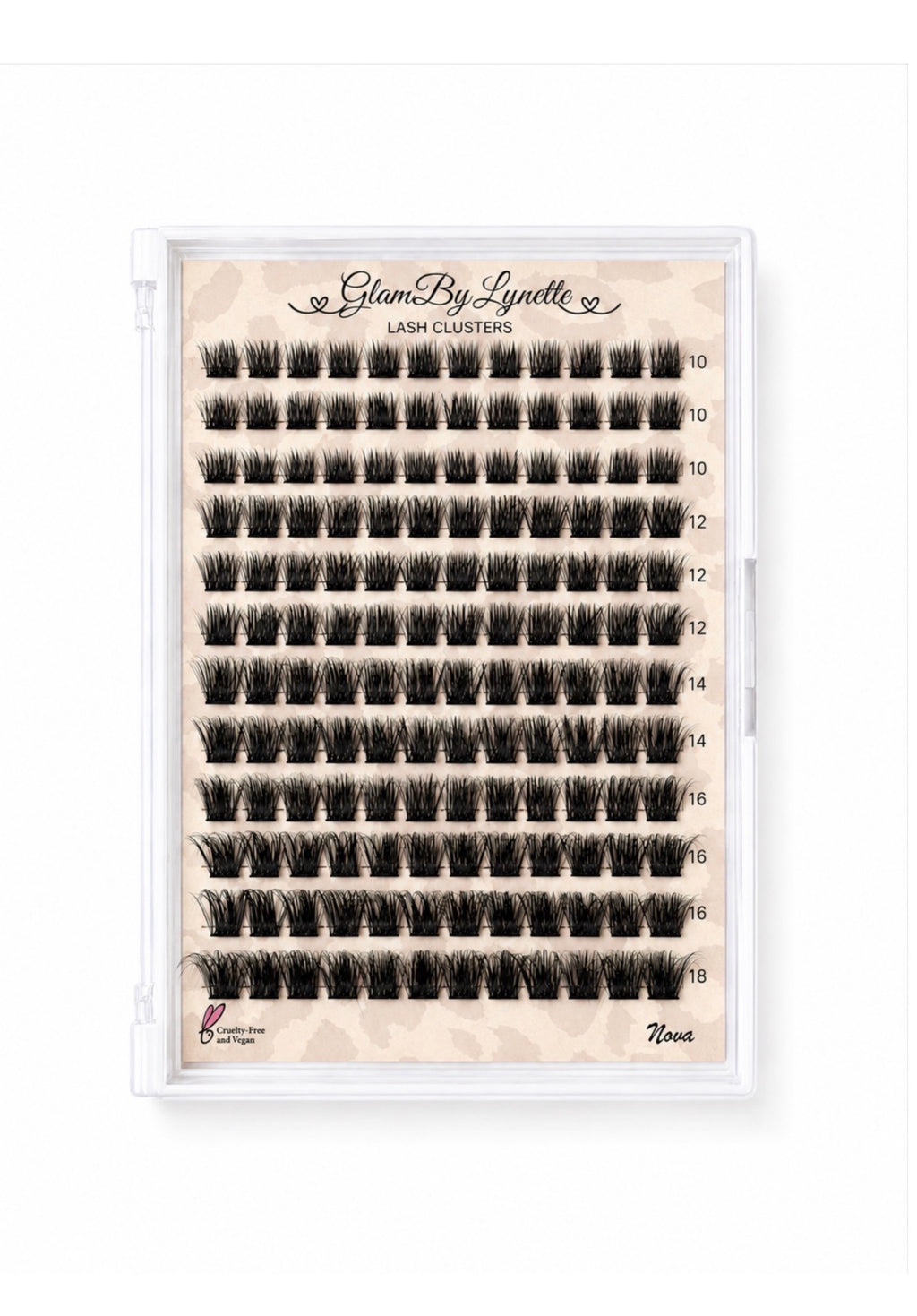 GlamByLynette Lash Cluster Book (only lash book)