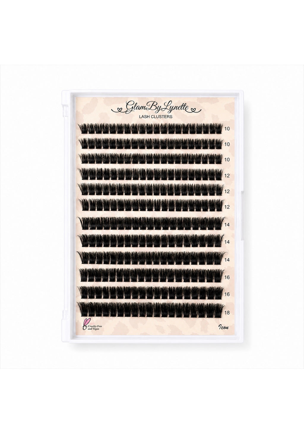 GlamByLynette Lash Cluster Book (only lash book)