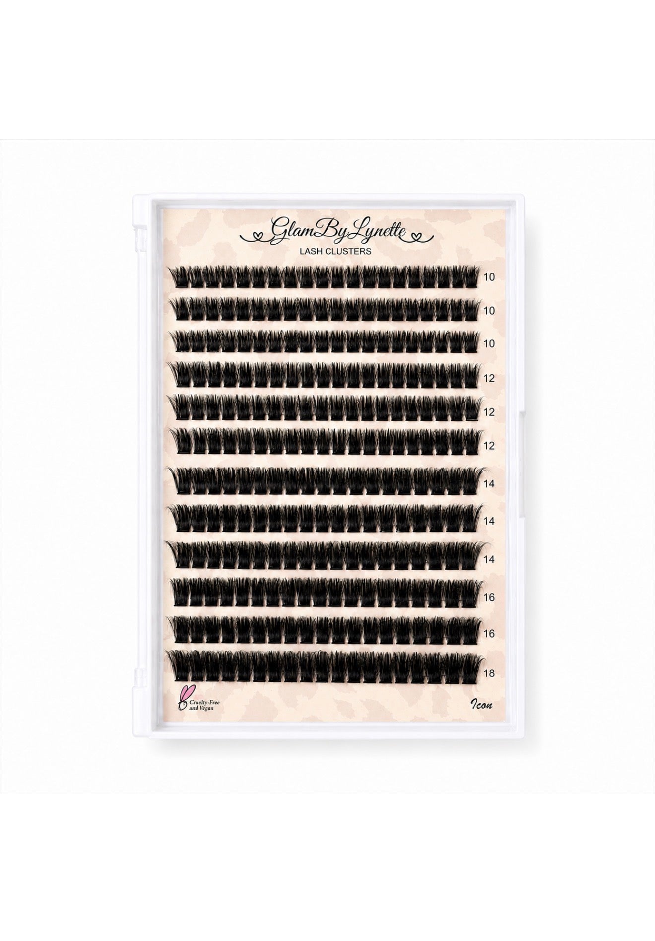 GlamByLynette Lash Cluster Book (only lash book)