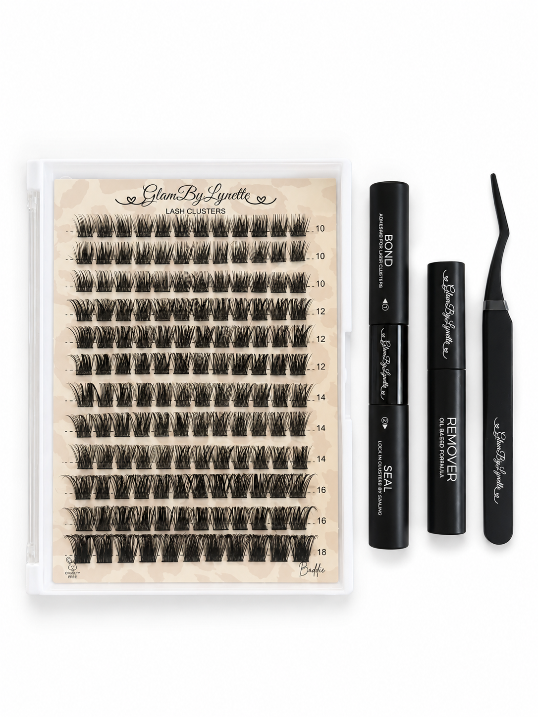 "Baddie" Lash Cluster Kit
